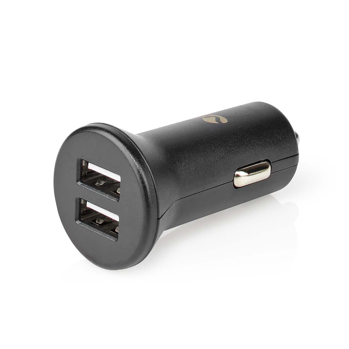 Cargador Para Coche | 4,8 A 2 Salidas Usb-a Negro