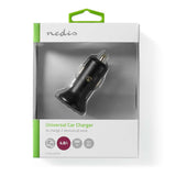 Cargador Para Coche | 4,8 A 2 Salidas Usb-a Negro