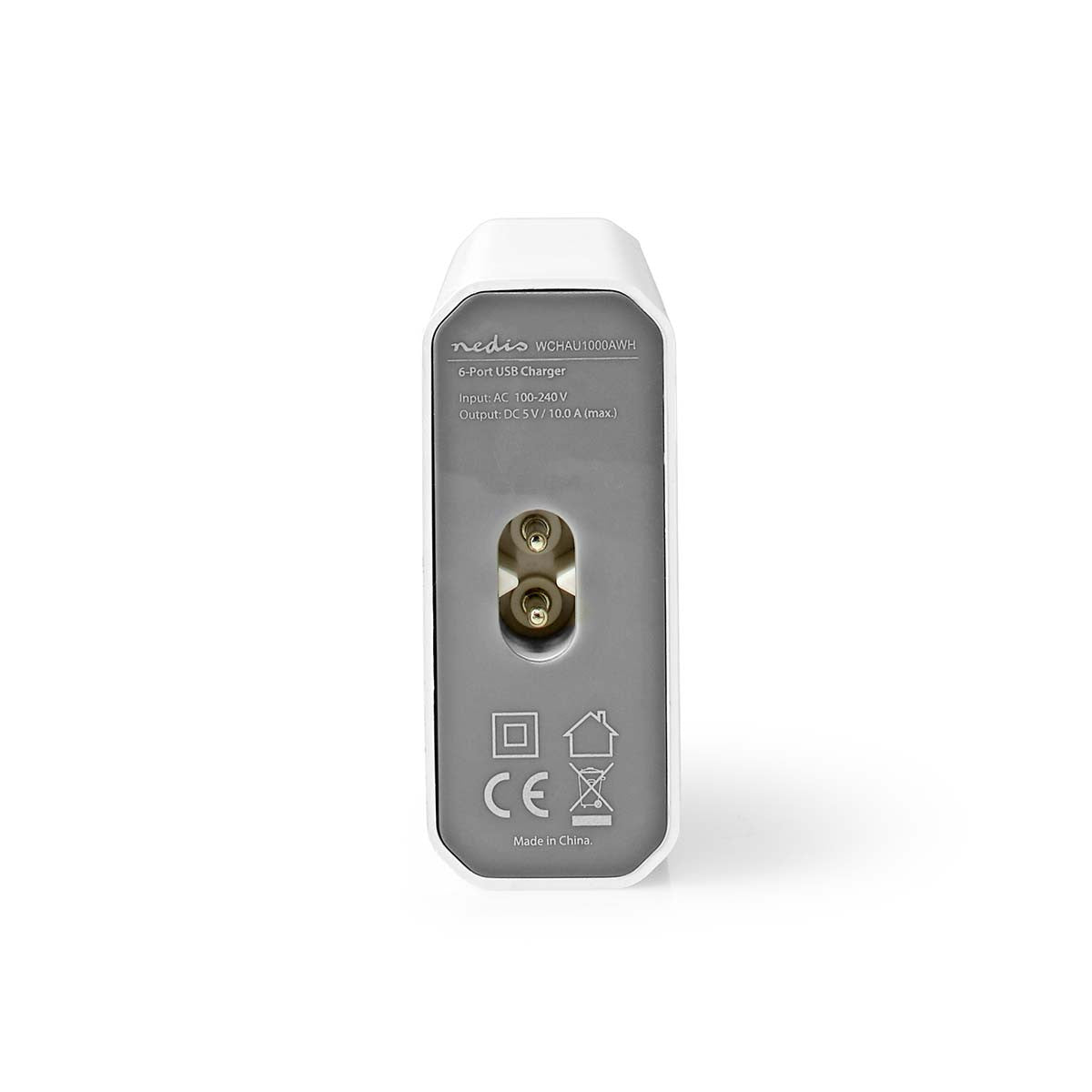 Cargador de Pared | 10,0 A 6 Salidas Usb-a Blanco