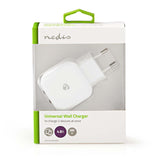 Cargador de Pared | 4,8 A 2 Salidas Usb-a Blanco