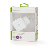 Cargador de Pared | 4,8 A 2 Salidas Usb-a Blanco