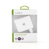 Cargador de Pared | 4,8 A 4 Salidas Usb-a Blanco