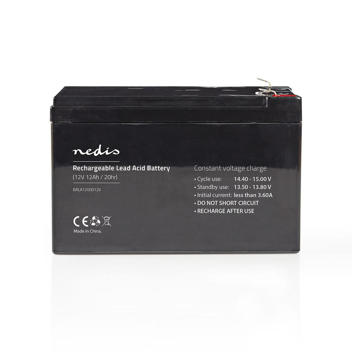 Batería Recargable de Plomo-ácido 12 V | 12000 mAh 167 x 181 77 mm