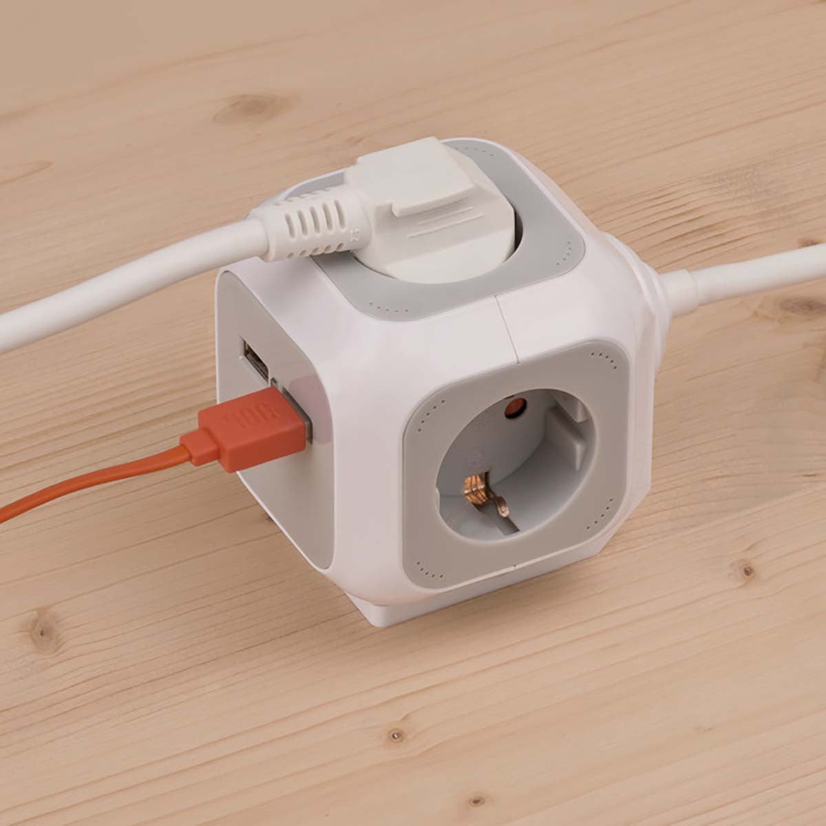 Brennenstuhl Alea Power Cube - USB Charger Extention Socket Regletas