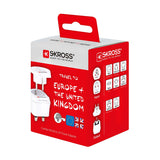 Skross | Travel Adapter Combo - World-to-uk Earthed