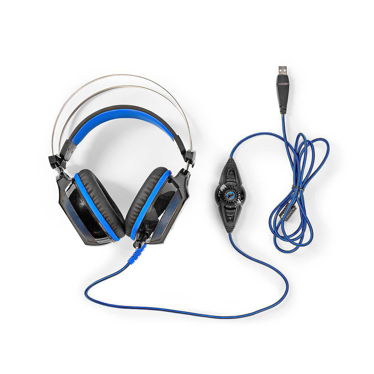 Gaming Headset | Over-ear 7.1 Virtual Surround LED Light USB