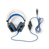 Gaming Headset | Over-ear 7.1 Virtual Surround LED Light USB