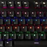 Teclado Mecánico Para Juegos | Iluminación RGB Distribución Francesa Diseño Metálico Teclados