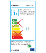 Lámpara LED de Pared Ranex Para Exteriores