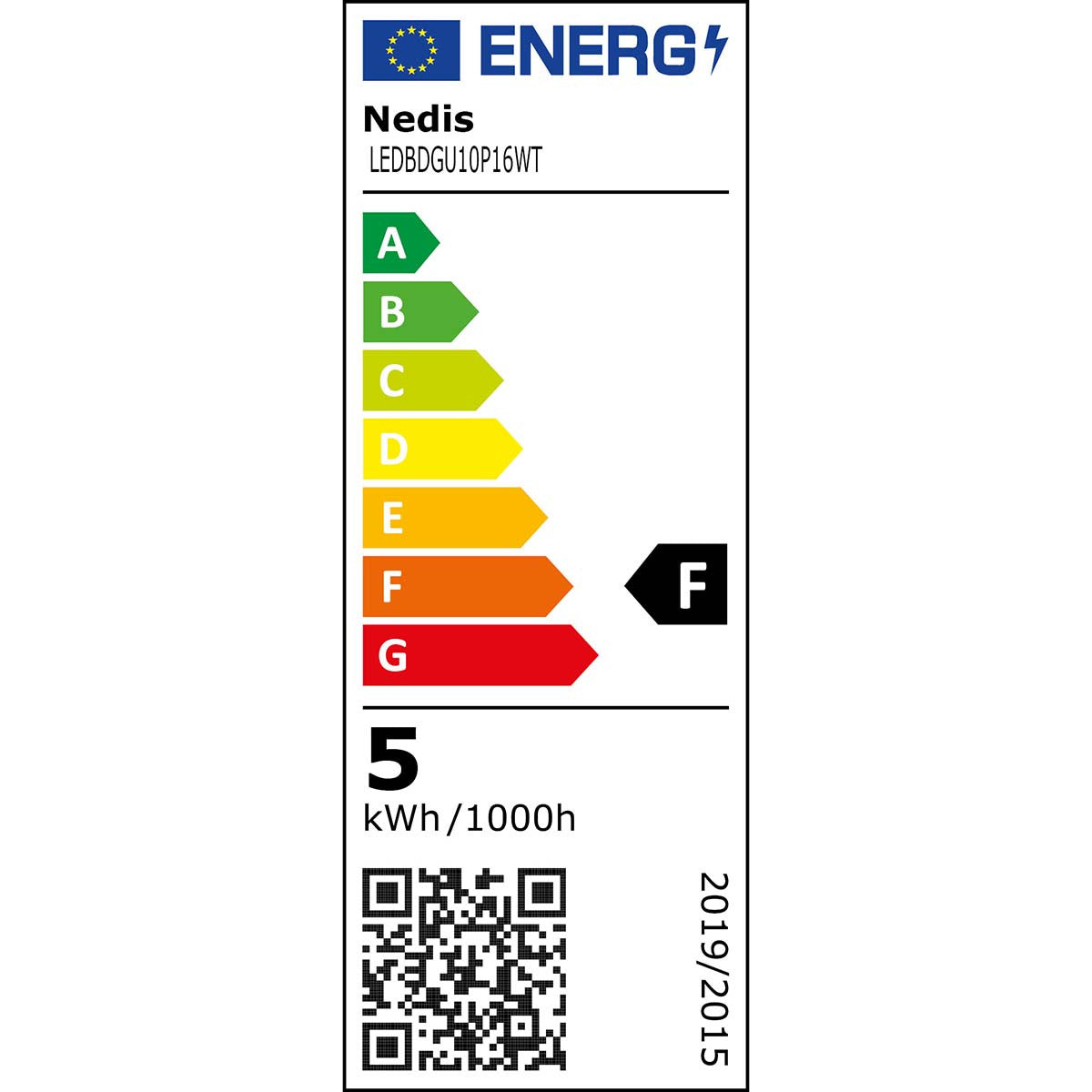 Bombilla LED Regulable Gu10 | Par 16 4,9 W 345 lm