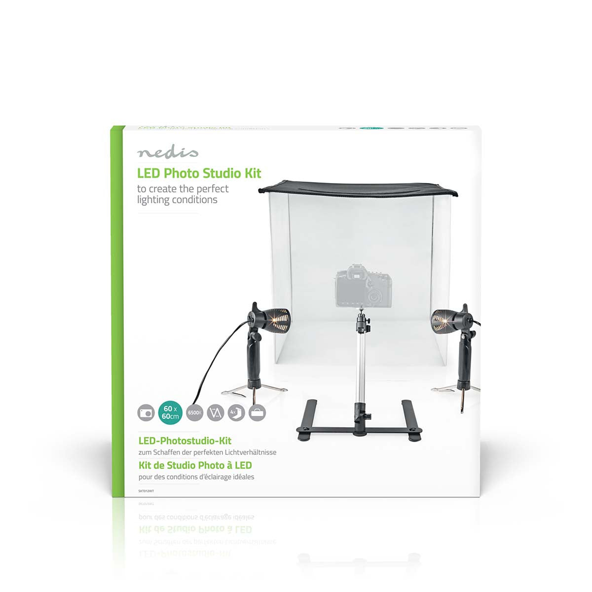 Kit de Estudio Fotográfico| 60 x cm | 2800 K Plegable