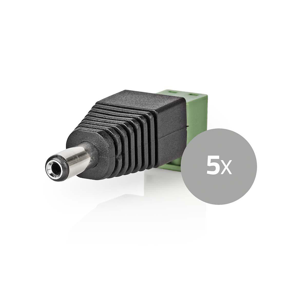 Conector de Seguridad Para Cctv Nedis | 5 2 Hilos a CC Hembra 5,5 x 2,1 mm *No Categorizados