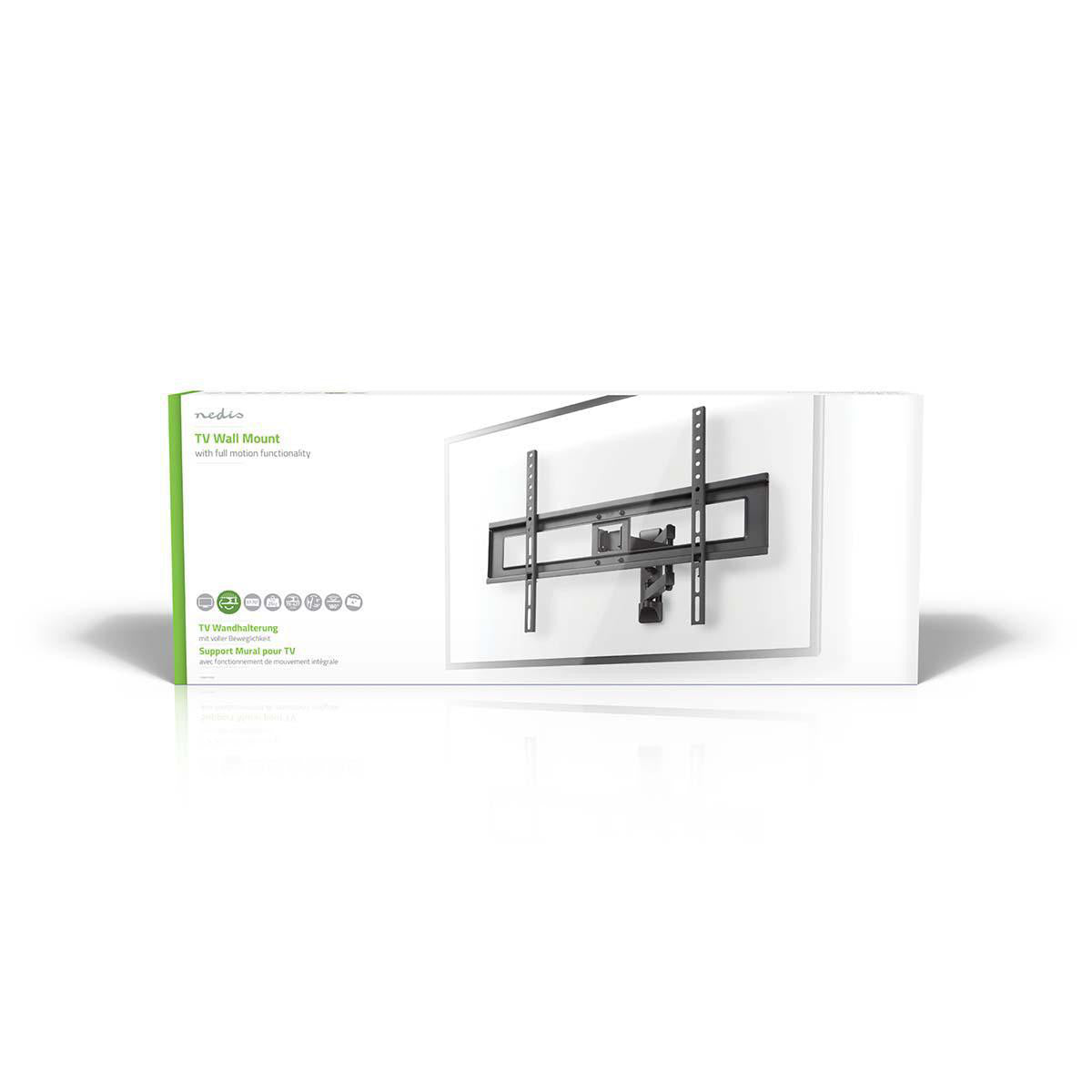 Soporte de Pared Para TV con Movimiento Completo | 37"-70" Hasta 35 kg 3 Puntos Giro