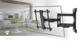 Soporte de Pared Para TV con Movimiento Completo | 37"-80" Hasta 70 kg 6 Puntos Giro