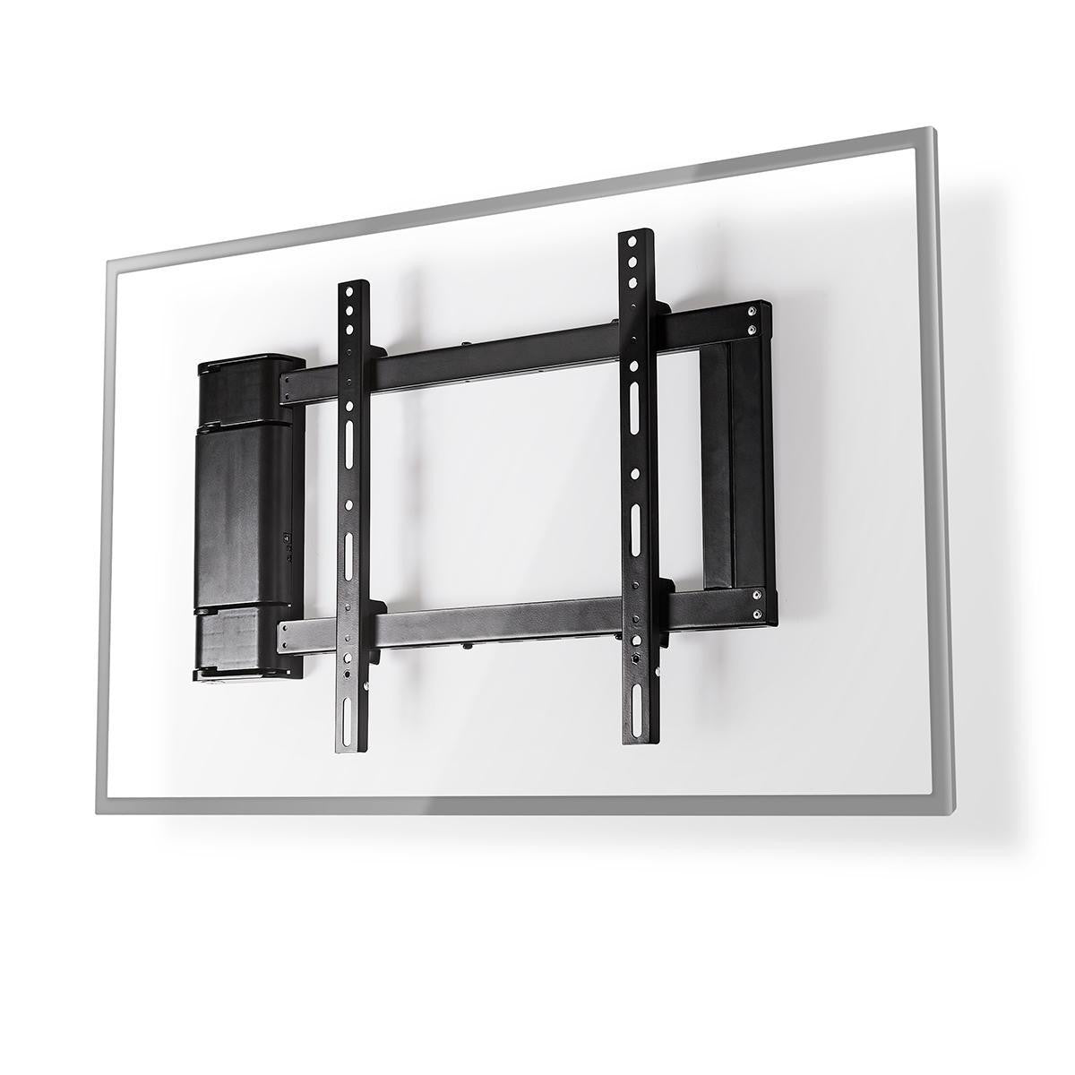 Soporte Motorizado de Pared Para TV | 32"-60" Hasta 40 kg Ángulo Rotación 90° Control Remoto Soportes