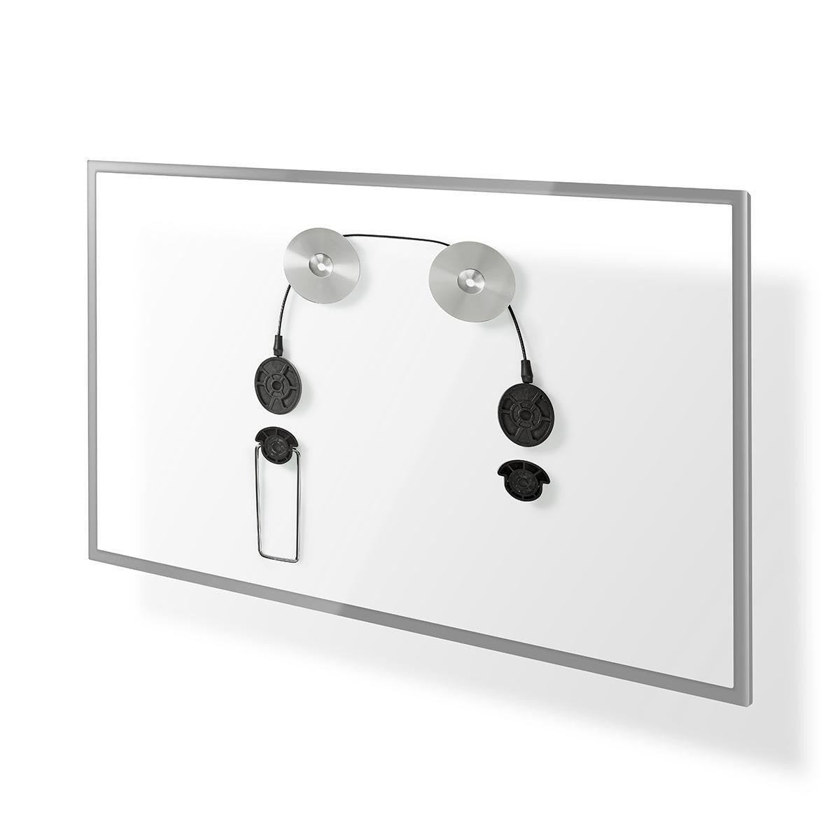 Soporte TV Fijo de Pared | 32-55 " Peso Máximo Pantalla Compatible: 50 kg Mínima Distancia la Pared: 14.5 mm Cable Montaje ABS