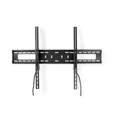 Soporte TV Inclinable de Pared | 60-100 " Hasta 75 kg 5 ° 85 mm Acero Negro Soportes