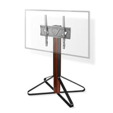 Soporte TV de Suelo | 49-70 " 40 kg Diseño V-vorm 43 - 65 35 Fixed Design Acero / Aluminio Negro Soportes