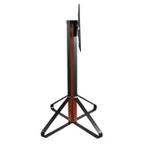 Soporte TV de Suelo | 49-70 " 40 kg Diseño V-vorm 43 - 65 35 Fixed Design Acero / Aluminio Negro Soportes