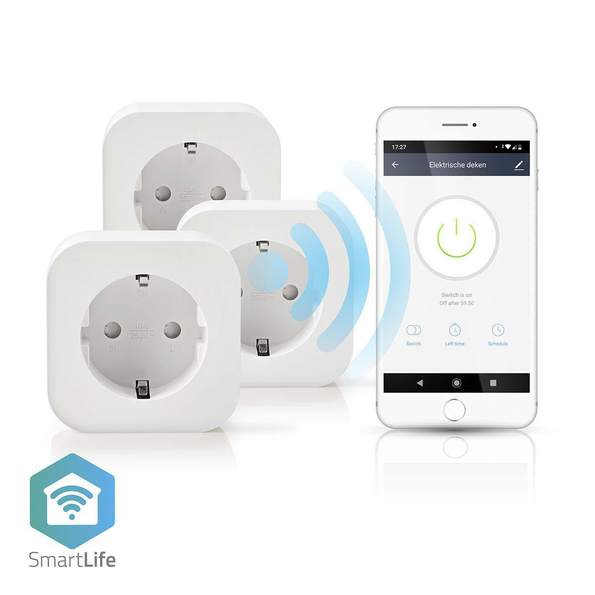 Conector Inteligente con Wi-fi | Schuko Tipo F 10 A