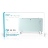 Smartlife Calentador de Convección | Wi-fi Adecuado Para Baño Panel Vidrio 2000 W 2 Configuraciones Calor Display LED 15 - 35 °