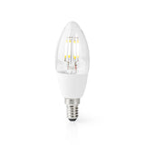 Bombilla LED Wi-fi Inteligente | E14 C37 5 W 400 lm Blanca