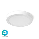 Luz de Techo Wi-fi Inteligente | Redonda Diámetro 30 cm Blanco Cálido a Frío 1200 lm 18 W Diseño Compacto Aluminio Bombillas le