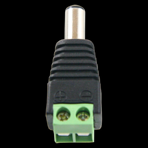 Safire - Conector DC Hembra Salida +/ de 2 Terminales 38 mm