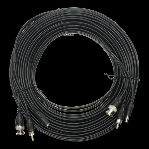 Cable Combinado Rg59 + Audio DC - Mini con Conector BNC