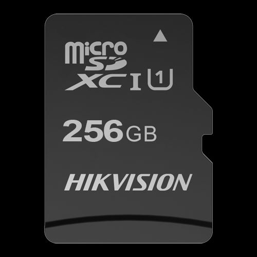 Tarjeta de Memoria Hikvision - Capacidad 256 GB Clase 10 U1 Hasta 300 Ciclos Escritura Fat32 Ideal Para Móviles, Tablets, etc