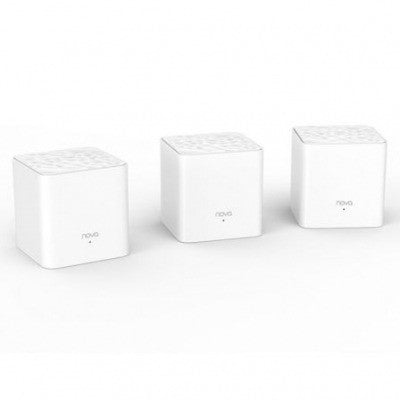 Sistema Mesh Tenda Mw3-nova 1200mbps/ 2.4ghz 5ghz/ Pack de 3 Soluciones Wifi