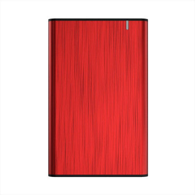 Caja Externa 2,5" Para Discos Duros 9,5mm Sata I, II y III a USB 3.0/usb 3.1 Gen1, Rojo