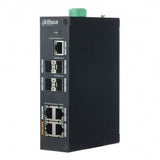 Switch PoE 4 puertos 10/100/1000 +1 Uplink Gigabit +4SFP 96W 802.3at Layer 2