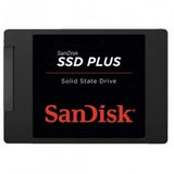 Disco Sólido Sandisk SSD Plus Sdssda-240g-g26 - 240gb Sata III 2.5"/6.35cm Lectura 530mb/s Escritura 440mb/s Discos Duros Inter