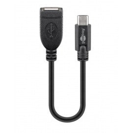 Cable Adaptador de Usb C a Hembra 2.0 0.2m Cables