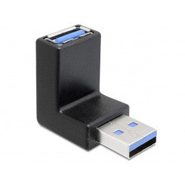 Adaptador USB 3.0 Macho-hembra en Ángulo de 270° Vertical