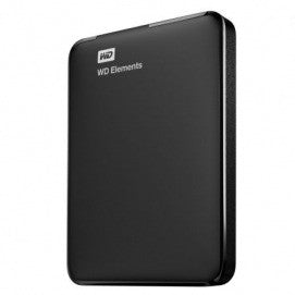 Disco Duro Externo Western Digital 2TB Elements Portable - 2.5"/6.35cm USB 3.0 Negro Discos Duros Externos