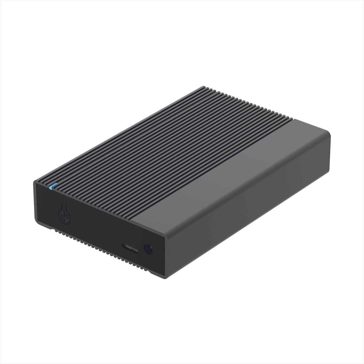 Caja Externa 3,5 para Discos Duros SATA I, II y III a USB 3.0/USB3.1 GEN1, Negra