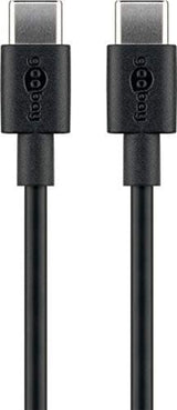 Cable de carga y sincronización USB-C™ de 60 W de 1m negro