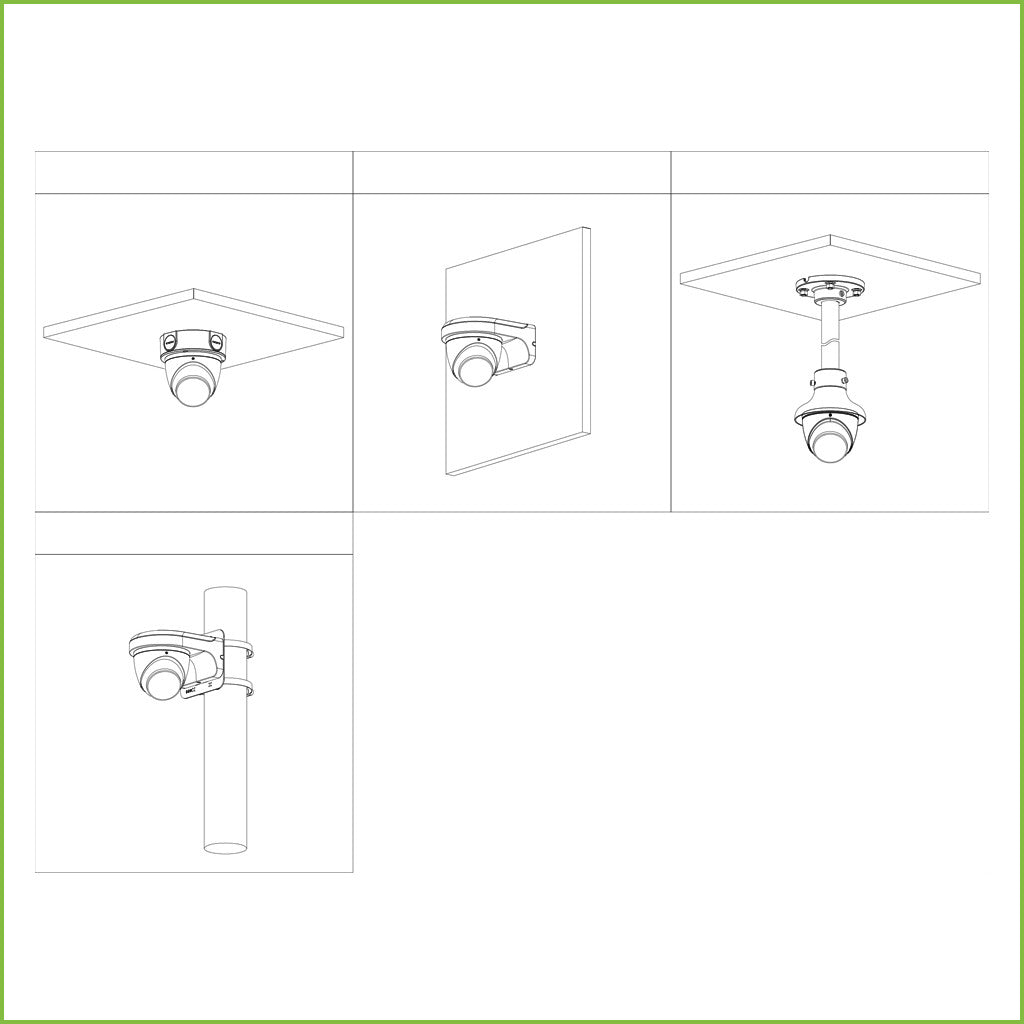 Domo IP H265 AI 8M 4K DN SMART WDR Starlight IVS SMD IR30m 2.8mm IP67 IK10 PoE MIC