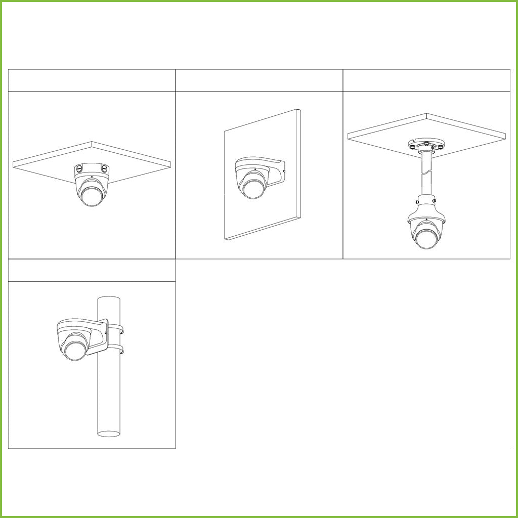 Domo IP TiOC H265 8M WDR IVS SMD Iluminación 30m 2.8mm IP67 PoE MIC AUDIO E/S AI