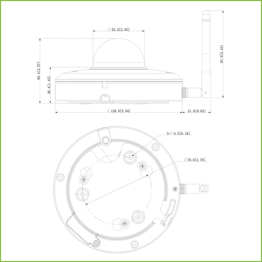 Domo PTZ IP AI 4M WiFi H265 DN ICR WDR IR15m Starlight IVS SMD 4X 3D IP66 IK08 AUDIO