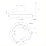 Domo PTZ IP AI 4M WiFi H265 DN ICR WDR IR15m Starlight IVS SMD 4X 3D IP66 IK08 AUDIO