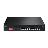 Switch PoE+ Gigabit de 8 puertos EDIMAX de largo alcance con conmutador DIP