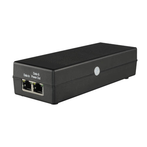 Inyector PoE Entrada/Salida RJ45 10/100/1000 Mbps Potencia 30 W