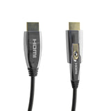 Cable HDMI 2.0 4k con conductor de fibra y un conector desmontable - De distintas medidas