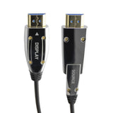 Cable HDMI 2.0 4k con conductor de fibra y un conector desmontable - De distintas medidas