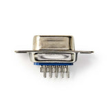 Conector VGA hembra de 15 pins macho para soldar