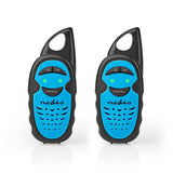 Conjunto de Walkie-talkies azules