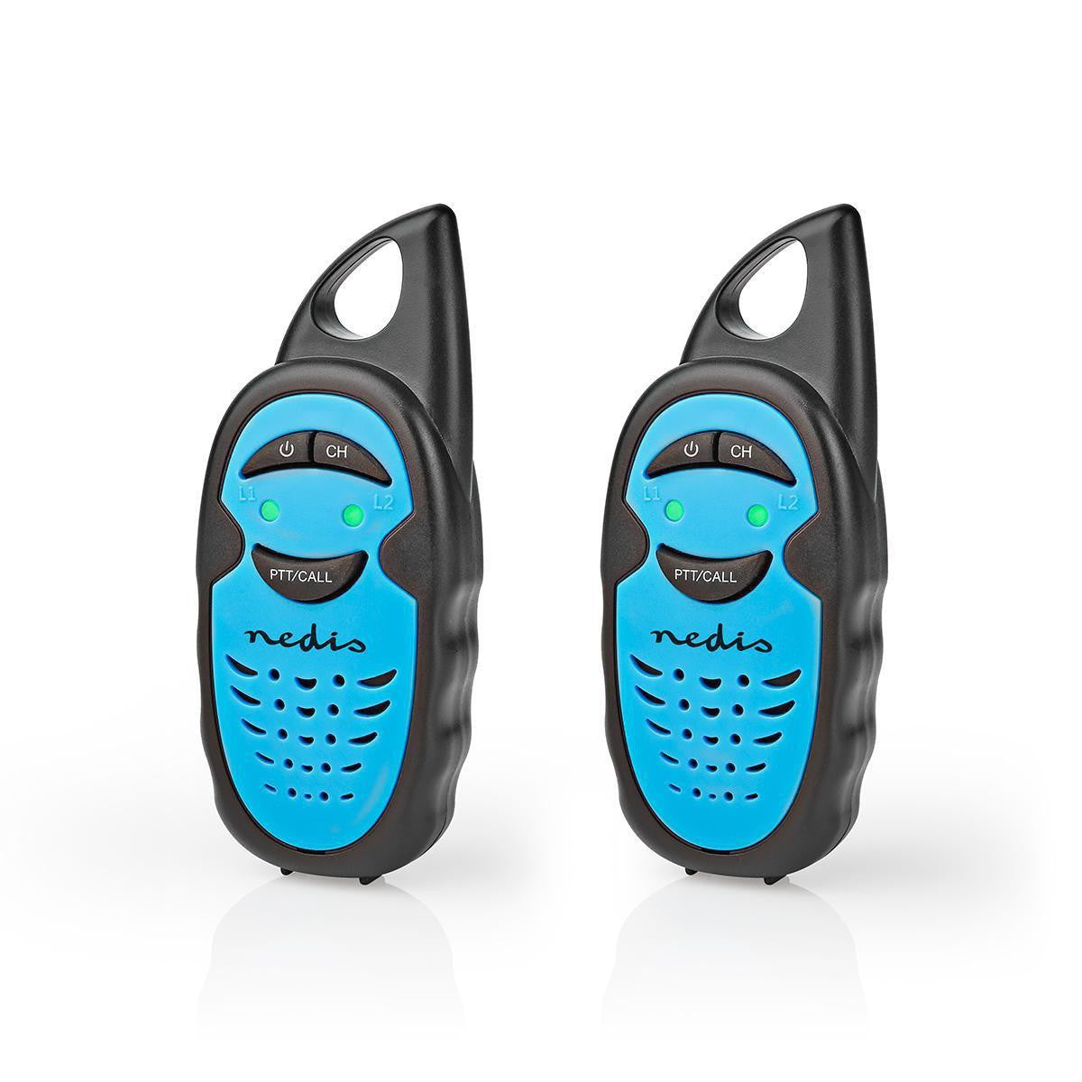 Conjunto de Walkie-talkies azules